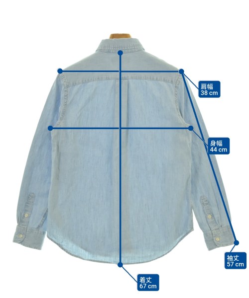 Polo Ralph Lauren（ポロラルフローレン）シャツ 青 サイズ:160(15T-16T) キッズ/2200692238042