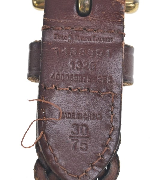 Polo Ralph Lauren（ポロラルフローレン）ベルト 茶 サイズ:- レディース/2200688695149