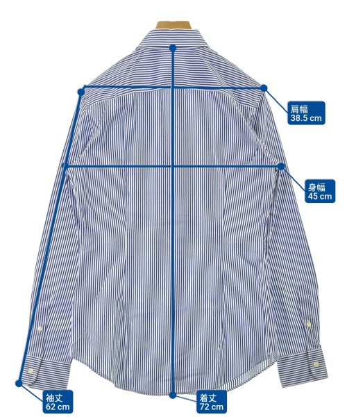 Polo Ralph Lauren（ポロラルフローレン）カジュアルシャツ 青 サイズ:6(M位) レディース/2200687245024