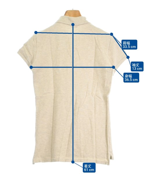 Polo Ralph Lauren（ポロラルフローレン）ポロシャツ グレー サイズ:XS レディース/2200692691021