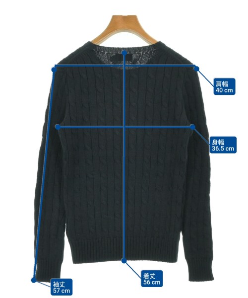 Polo Ralph Lauren（ポロラルフローレン）ニット・セーター 黒 サイズ:XS レディース/2200694997046