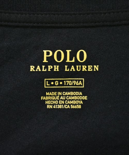 Polo Ralph Lauren（ポロラルフローレン）Tシャツ・カットソー 黒 サイズ:L レディース/2200692637050