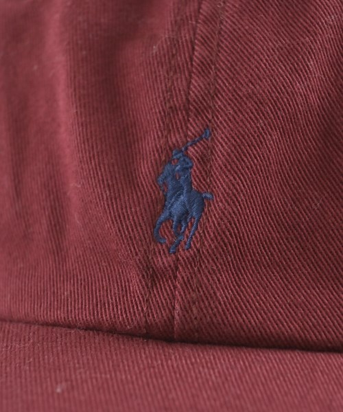 Polo Ralph Lauren（ポロラルフローレン）キャップ 赤 サイズ:ONE レディース/2200694115051