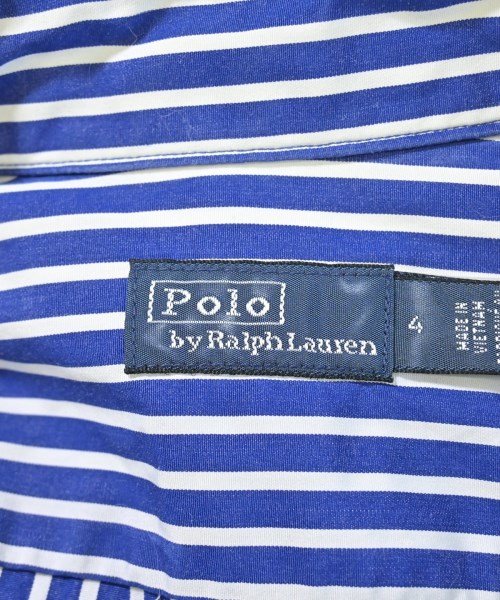 Polo Ralph Lauren（ポロラルフローレン）シャツワンピース 青 サイズ:4(M位) レディース/2200693587101