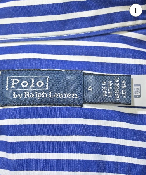 Polo Ralph Lauren（ポロラルフローレン）シャツワンピース 青 サイズ:4(M位) レディース/2200693587101