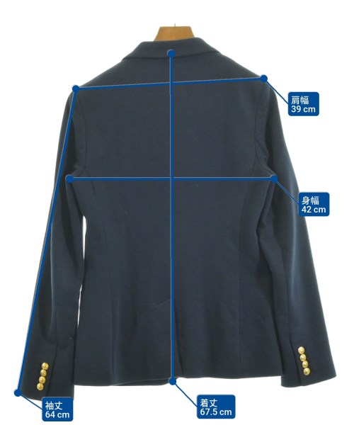 Polo Ralph Lauren（ポロラルフローレン）カジュアルジャケット 紺 サイズ:8(L位) レディース/2200697336101