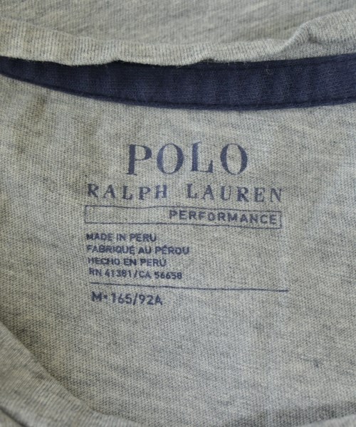 Polo Ralph Lauren（ポロラルフローレン）Tシャツ・カットソー グレー サイズ:M レディース/2200697151070