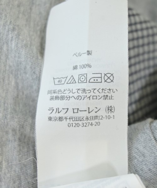 Polo Ralph Lauren（ポロラルフローレン）Tシャツ・カットソー グレー サイズ:M レディース/2200697151070