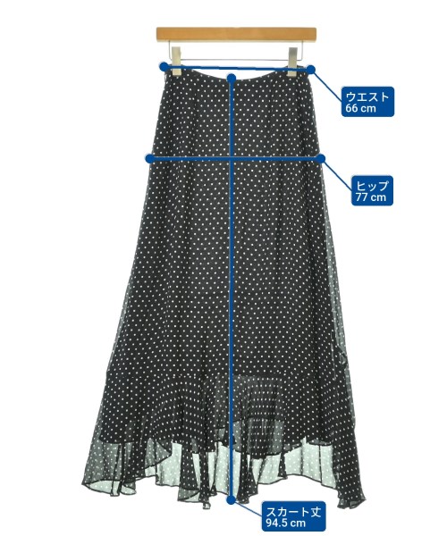 Polo Ralph Lauren（ポロラルフローレン）ロング・マキシ丈スカート 黒 サイズ:0(XS位) レディース/2200698986022