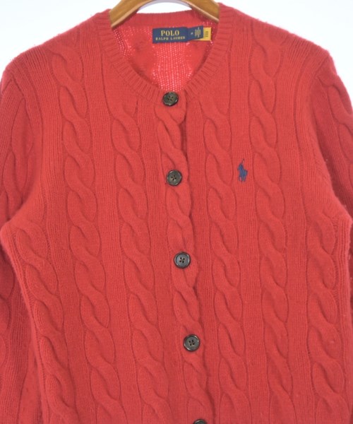 Polo Ralph Lauren（ポロラルフローレン）カーディガン 赤 サイズ:M レディース/2200699263016