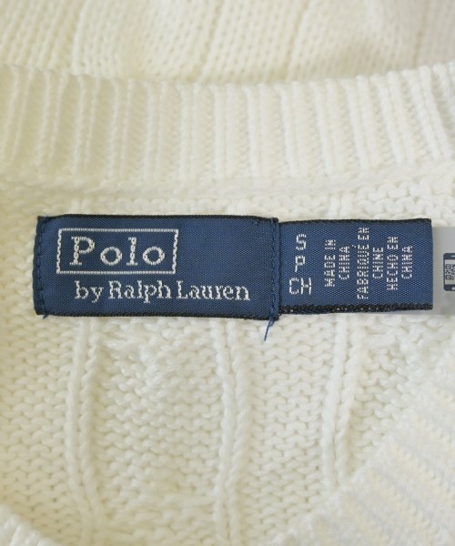 Polo Ralph Lauren（ポロラルフローレン）カーディガン 白 サイズ:S レディース/2200699423083