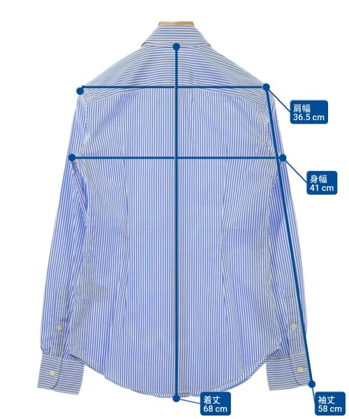 Polo Ralph Lauren（ポロラルフローレン）ドレスシャツ 青 サイズ:0(XS位) レディース/2200699456081