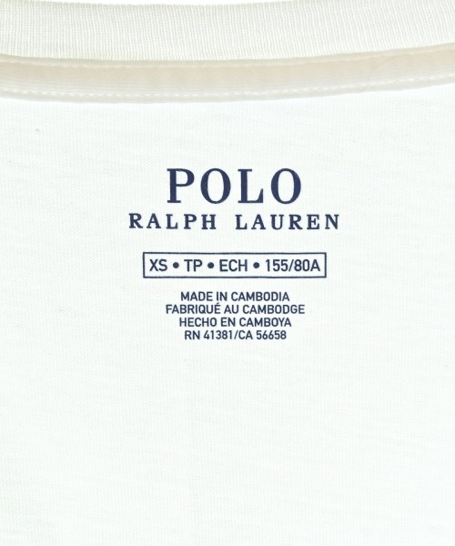 Polo Ralph Lauren（ポロラルフローレン）Tシャツ・カットソー 白 サイズ:XS レディース/2200696165047