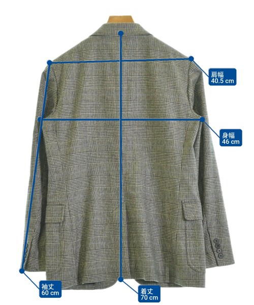 Polo Ralph Lauren（ポロラルフローレン）テーラードジャケット グレー サイズ:4(XL位) レディース/2200699904049