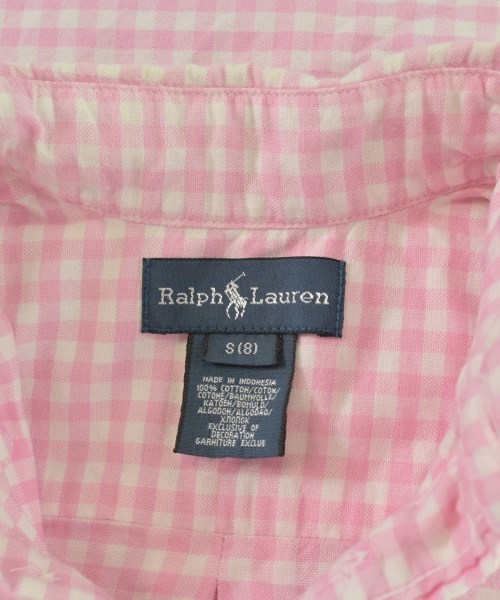 Polo Ralph Lauren（ポロラルフローレン）シャツ ピンク サイズ:S(100cm位) キッズ/2200701962098