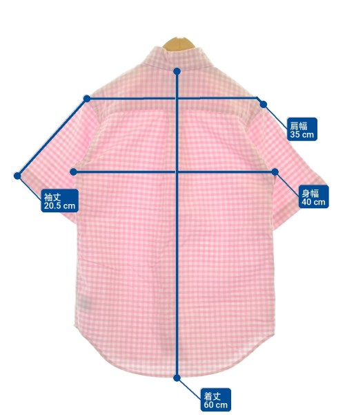 Polo Ralph Lauren（ポロラルフローレン）シャツ ピンク サイズ:S(100cm位) キッズ/2200701962098