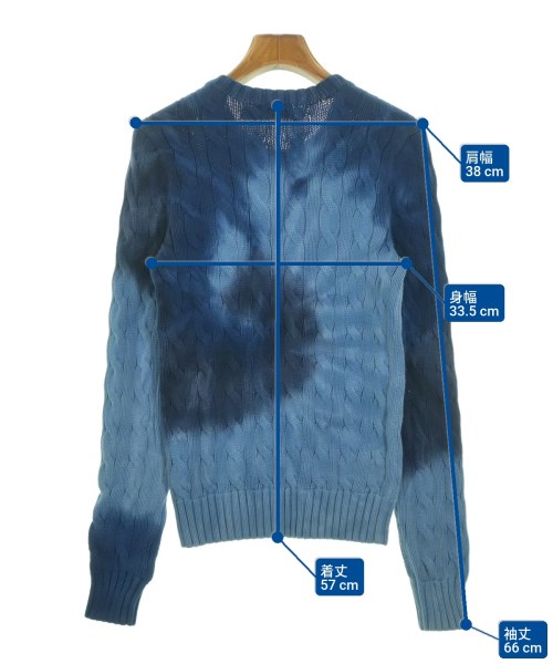 Polo Ralph Lauren（ポロラルフローレン）ニット・セーター 青 サイズ:XS レディース/2200656870042