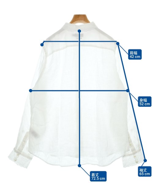 Polo Ralph Lauren（ポロラルフローレン）カジュアルシャツ 白 サイズ:XL レディース/2200653293011