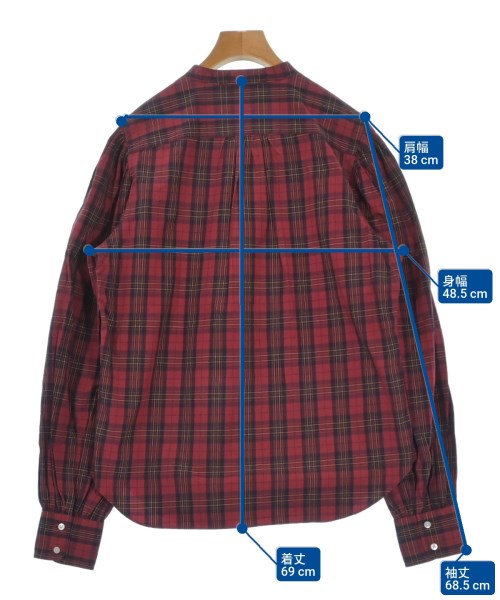 Polo Ralph Lauren（ポロラルフローレン）カジュアルシャツ 赤 サイズ:12(XXL位) レディース/2200653293066