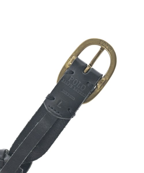 Polo Ralph Lauren（ポロラルフローレン）ベルト 黒 サイズ:L レディース/2200653293097