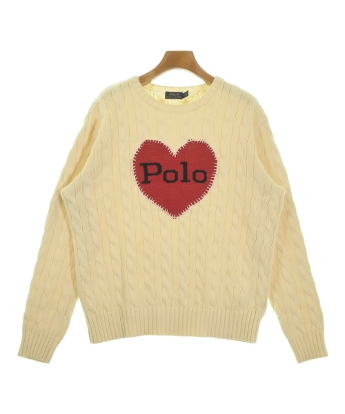 Polo Ralph Lauren(ポロラルフローレン)ニット・セーター 黄 サイズ:M/2200656872084