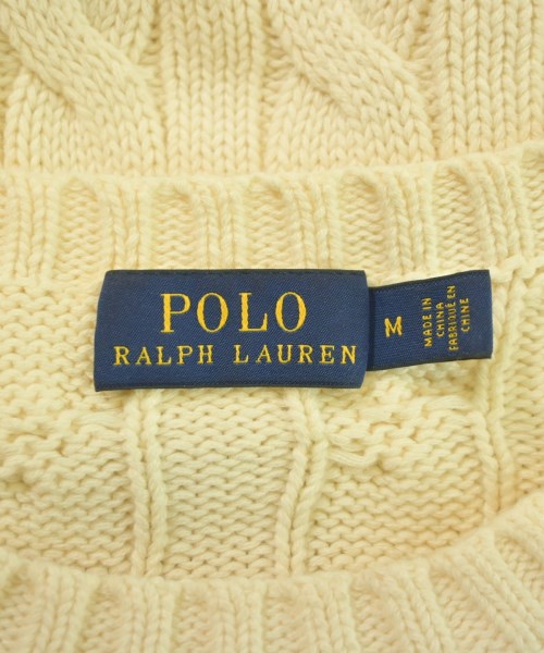 Polo Ralph Lauren（ポロラルフローレン）ニット・セーター 黄 サイズ:M レディース/2200656872084