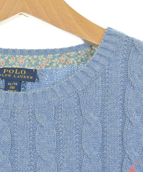 Polo Ralph Lauren（ポロラルフローレン）ニット・セーター 青 サイズ:160(15T-16T) レディース/2200657338015
