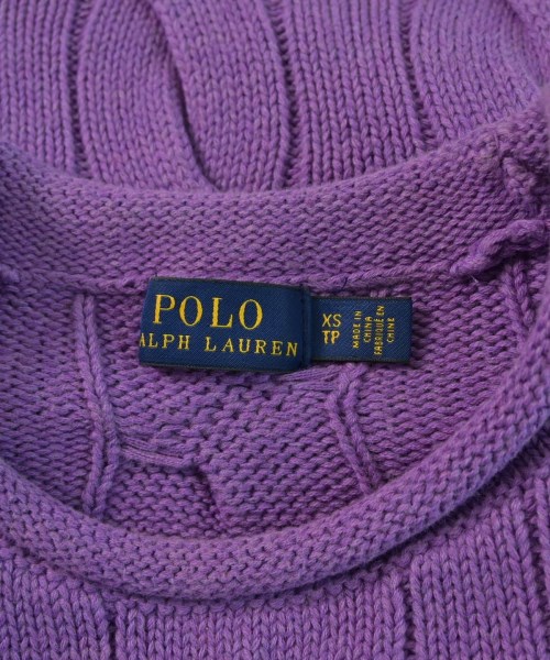 Polo Ralph Lauren（ポロラルフローレン）ニット・セーター 紫 サイズ:XS レディース/2200659442017