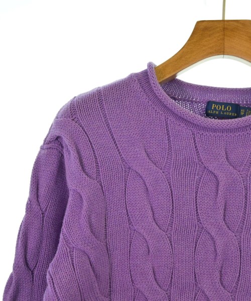 Polo Ralph Lauren（ポロラルフローレン）ニット・セーター 紫 サイズ:XS レディース/2200659442017