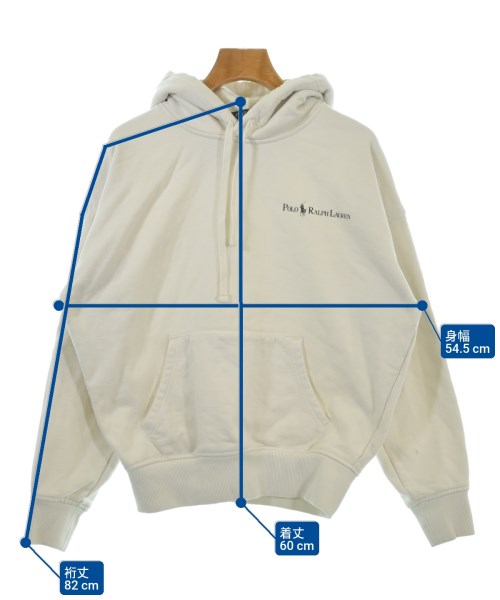 Polo Ralph Lauren（ポロラルフローレン）パーカー 白 サイズ:XS レディース/2200659438010