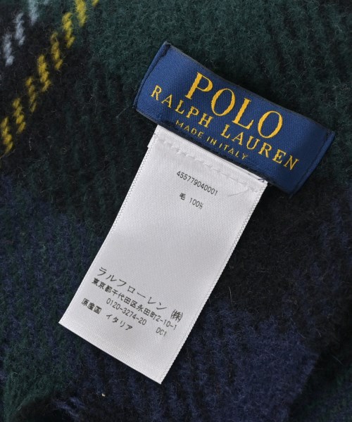 Polo Ralph Lauren（ポロラルフローレン）ストール 緑 サイズ:- レディース/2200708624319