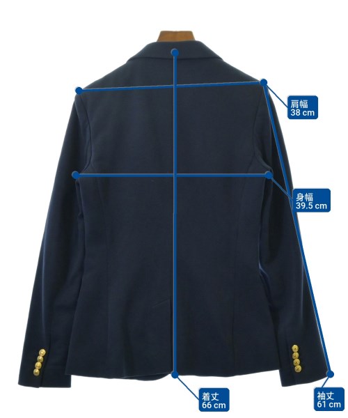Polo Ralph Lauren（ポロラルフローレン）テーラードジャケット 紺 サイズ:2(S位) レディース/2200711573017