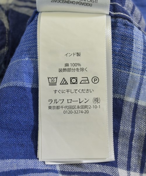 Polo Ralph Lauren（ポロラルフローレン）カジュアルシャツ 青 サイズ:XXS レディース/2200711573024