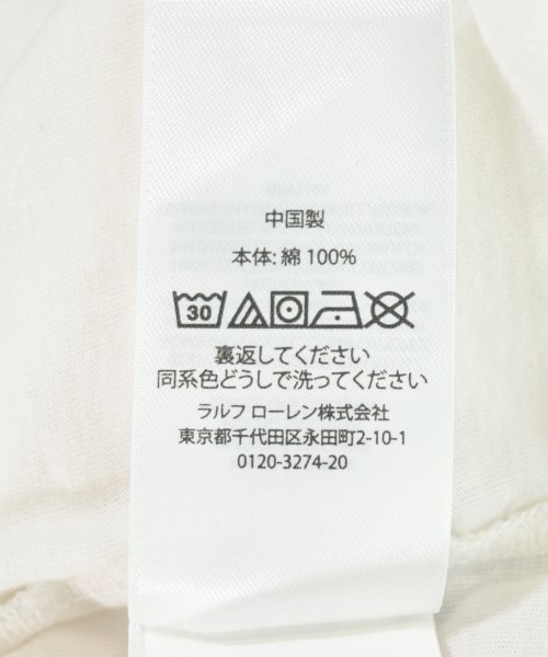 Polo Ralph Lauren（ポロラルフローレン）Tシャツ・カットソー 白 サイズ:XS レディース/2200711573079