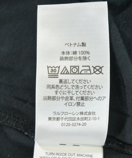 Polo Ralph Lauren（ポロラルフローレン）Tシャツ・カットソー 黒 サイズ:L レディース/2200711607026