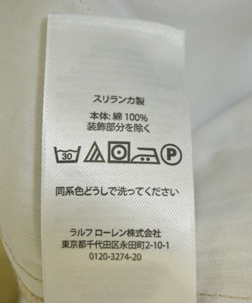 Polo Ralph Lauren（ポロラルフローレン）ショートパンツ ベージュ サイズ:0(XS位) レディース/2200711673045