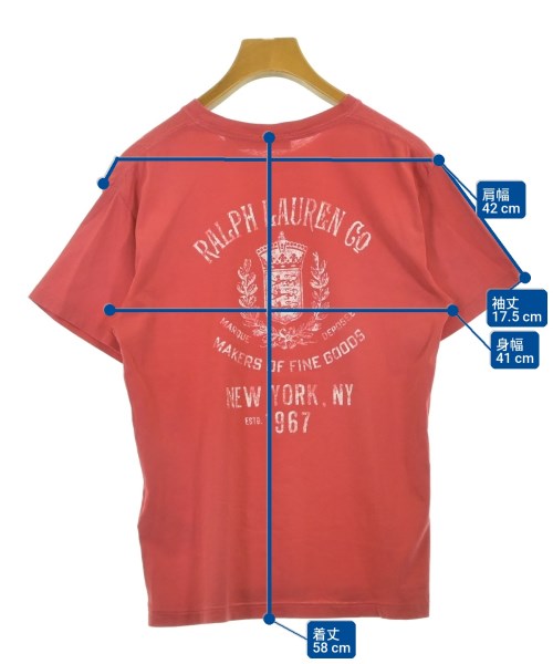 Polo Ralph Lauren（ポロラルフローレン）Tシャツ・カットソー 赤 サイズ:XS レディース/2200710227041