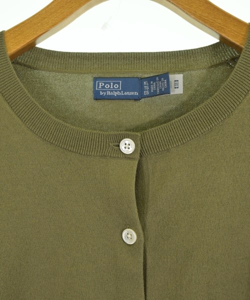 Polo Ralph Lauren（ポロラルフローレン）カーディガン カーキ サイズ:XL レディース/2200711364240