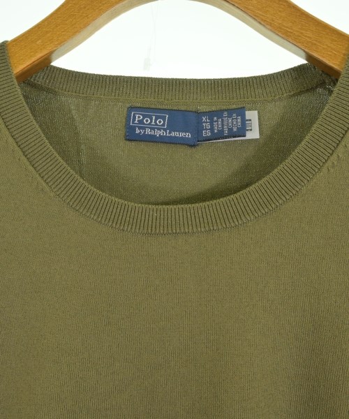 Polo Ralph Lauren（ポロラルフローレン）ニット・セーター カーキ サイズ:XL レディース/2200711364257
