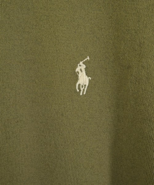 Polo Ralph Lauren（ポロラルフローレン）ニット・セーター カーキ サイズ:XL レディース/2200711364257