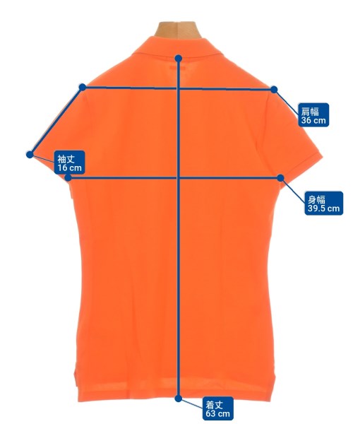 Polo Ralph Lauren（ポロラルフローレン）ポロシャツ オレンジ サイズ:S レディース/2200714526133