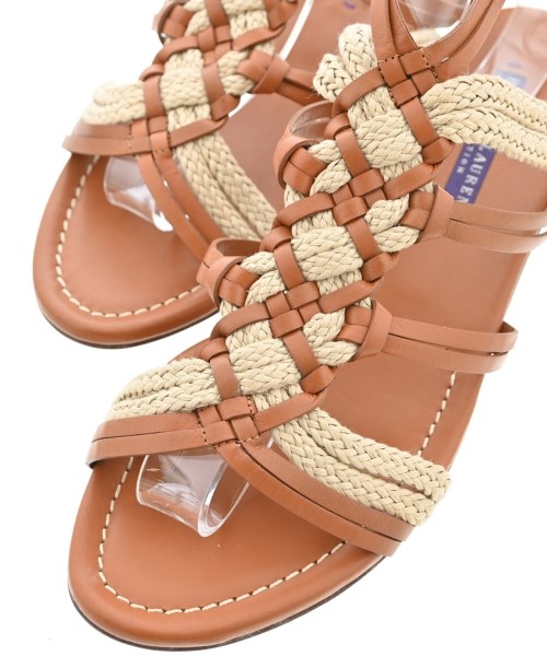RALPH LAUREN PURPLE LABEL（ラルフローレンパープルレーベル）サンダル 茶 サイズ:UK8(26.5cm位) レディース/2200716463061