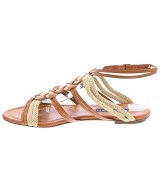 RALPH LAUREN PURPLE LABEL（ラルフローレンパープルレーベル）サンダル 茶 サイズ:UK8(26.5cm位) レディース/2200716463061