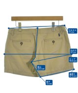 Polo Ralph Lauren（ポロラルフローレン）ショートパンツ ベージュ サイズ:2(M位) レディース/2200713924046