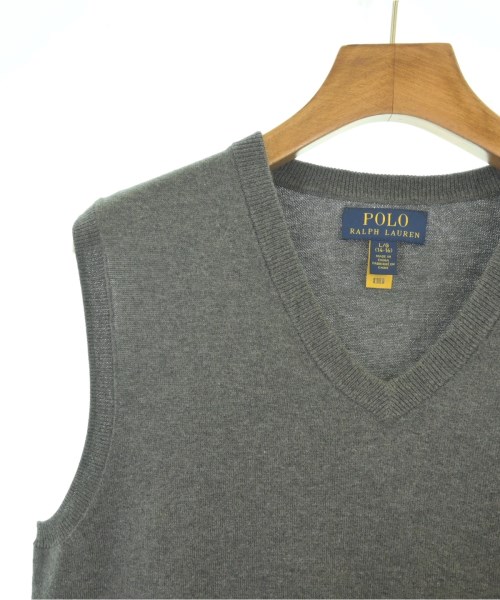 Polo Ralph Lauren（ポロラルフローレン）ニット グレー サイズ:160(15T-16T) キッズ/2200717464234