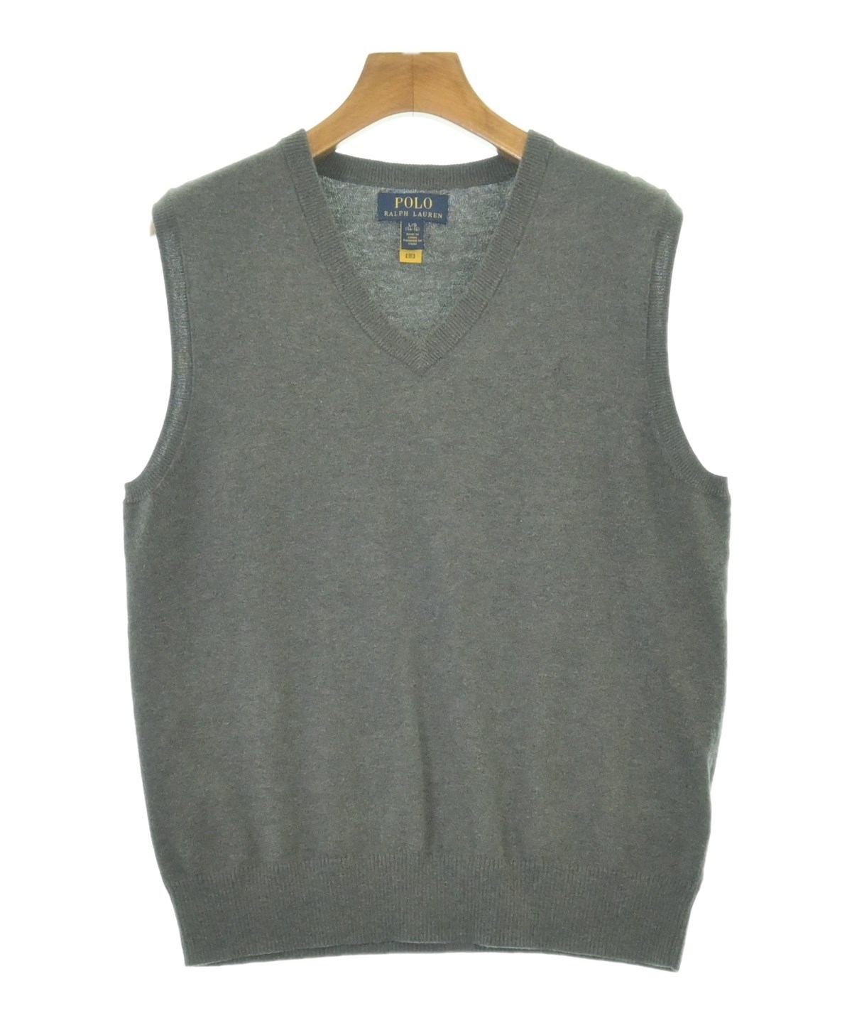 Polo Ralph Lauren（ポロラルフローレン）ニット グレー サイズ:160