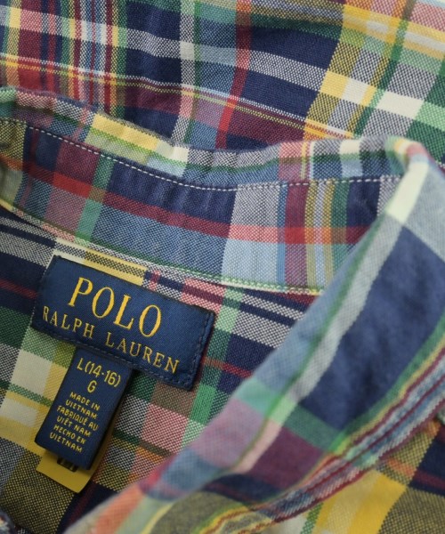 Polo Ralph Lauren（ポロラルフローレン）シャツ 紺 サイズ:160(15T-16T) キッズ/2200718191139