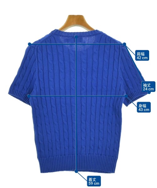 Polo Ralph Lauren（ポロラルフローレン）ニット・セーター 青 サイズ:M レディース/2200713368123