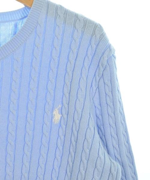 Polo Ralph Lauren（ポロラルフローレン）ニット 青 サイズ:155(15T-16T) キッズ/2200719641060