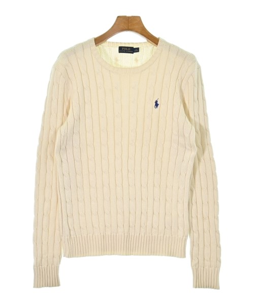 Polo Ralph Lauren(ポロラルフローレン)ニット・セーター 白 サイズ:M/2200645286045